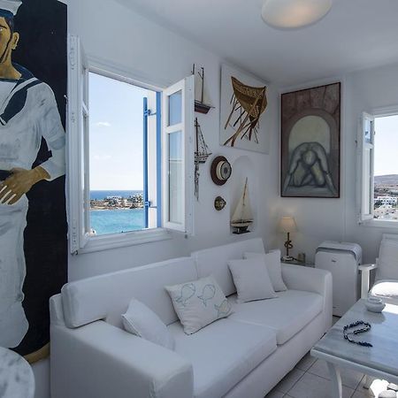 Aiolos Home With Private Veranda And Amazing Sea Views, Paros ピソ ・リバディ エクステリア 写真