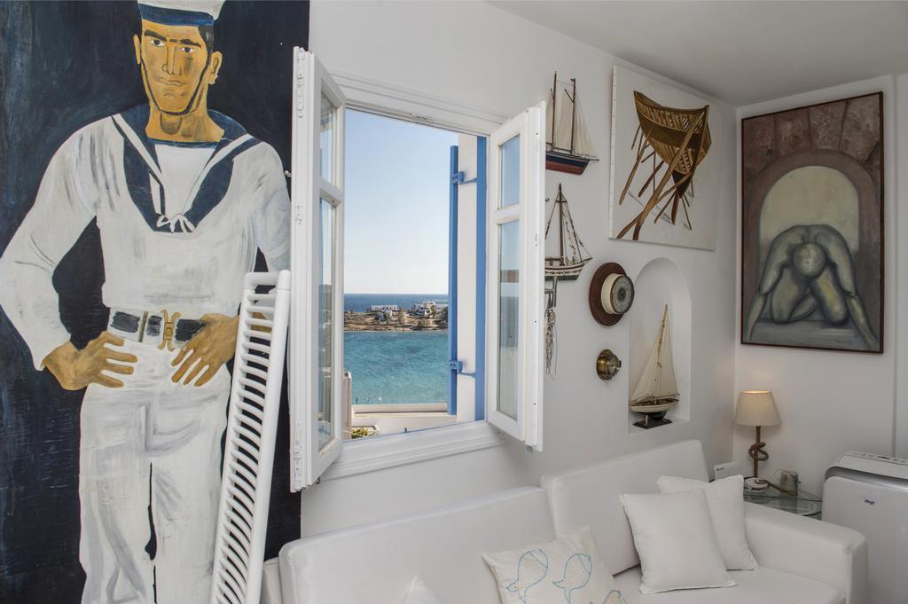 Aiolos Home With Private Veranda And Amazing Sea Views, Paros ピソ ・リバディ エクステリア 写真