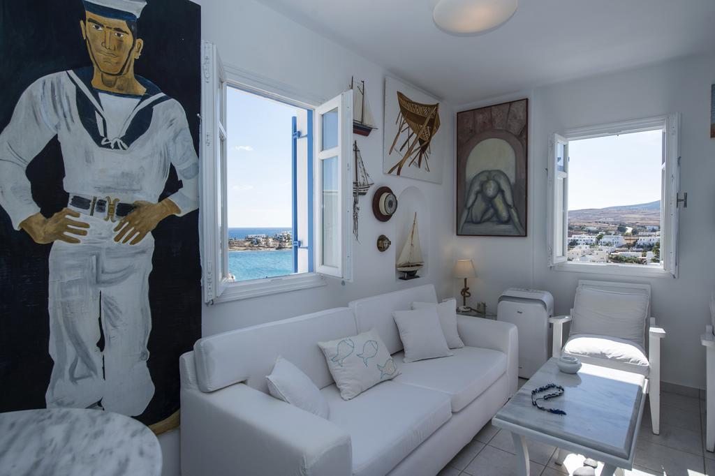 Aiolos Home With Private Veranda And Amazing Sea Views, Paros ピソ ・リバディ エクステリア 写真