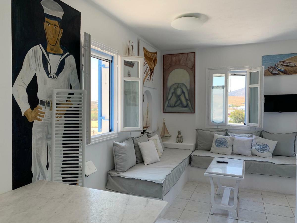 Aiolos Home With Private Veranda And Amazing Sea Views, Paros ピソ ・リバディ エクステリア 写真