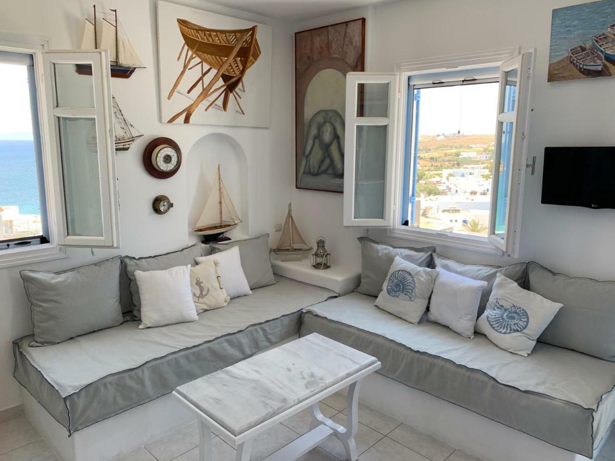 Aiolos Home With Private Veranda And Amazing Sea Views, Paros ピソ ・リバディ エクステリア 写真